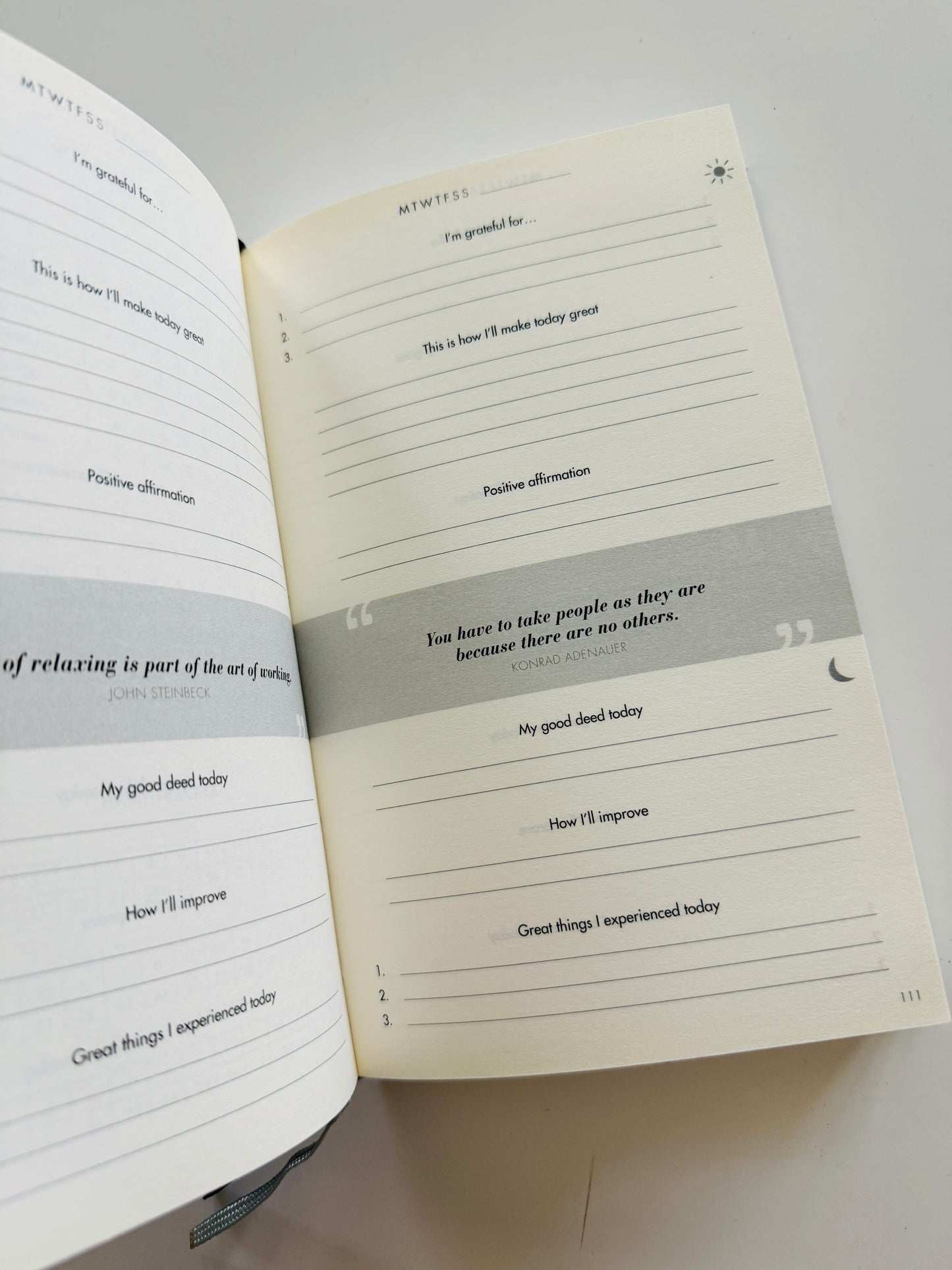 The 6 Minute Diary Book