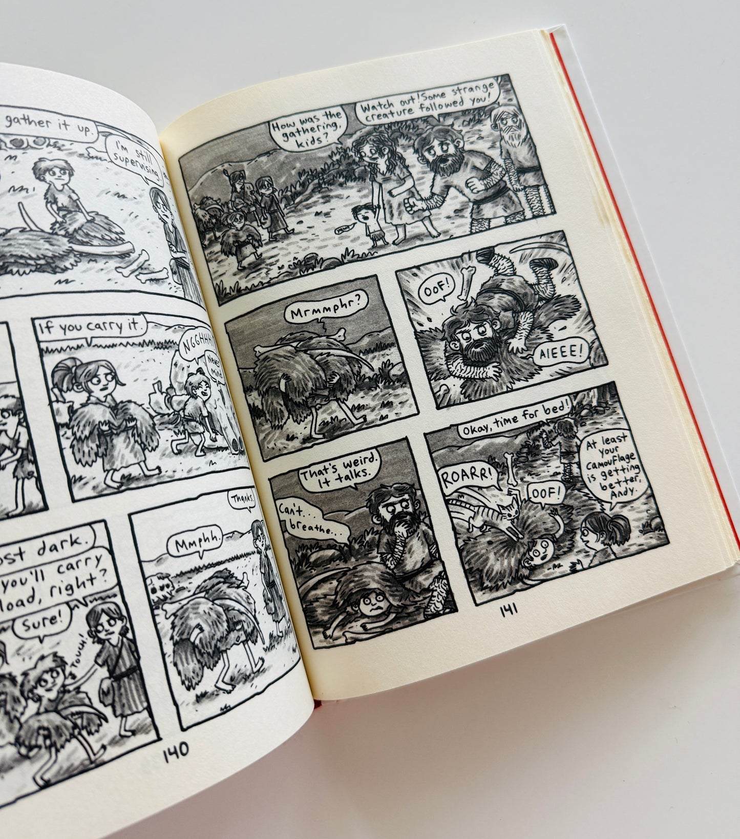 Lucy & Andy Neanderthal Graphic Novel Book