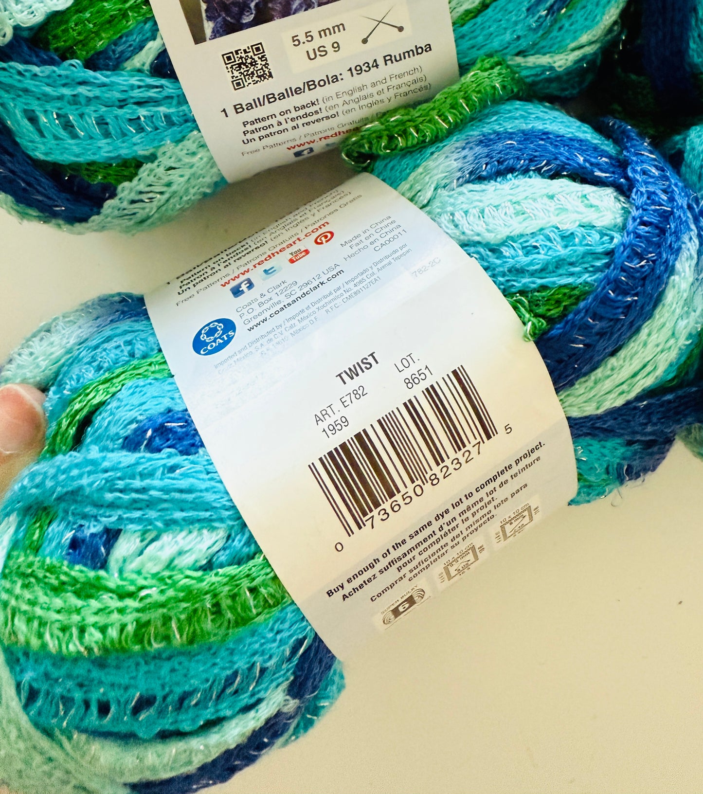 Sashay Yarn - Set of 8 - TWIST
