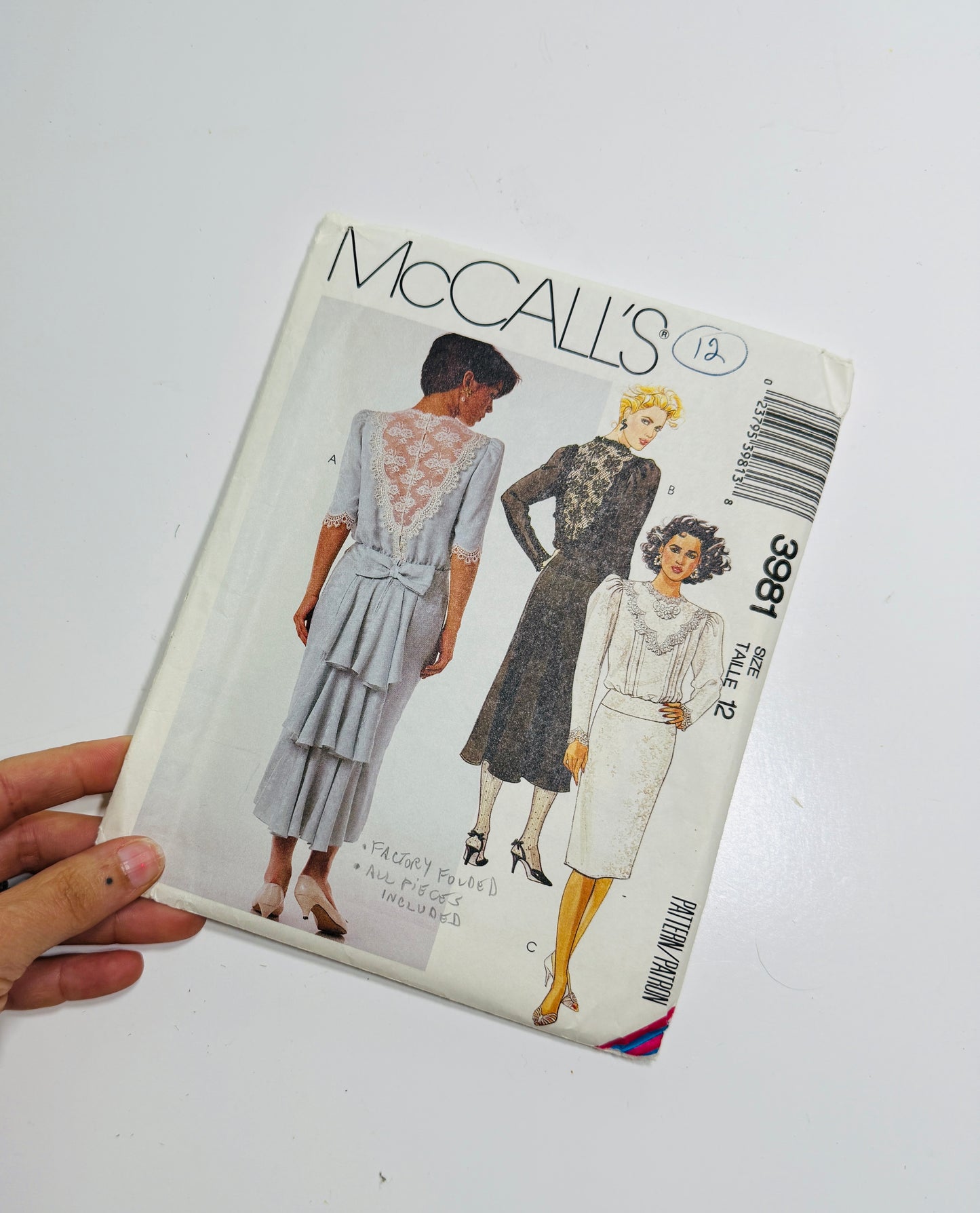Vintage McCall’s Dress Pattern 3981