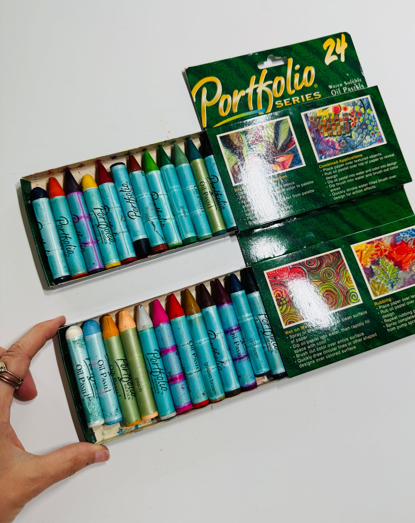 Portfolio Series Water Soluble Oil Pastel set of 24