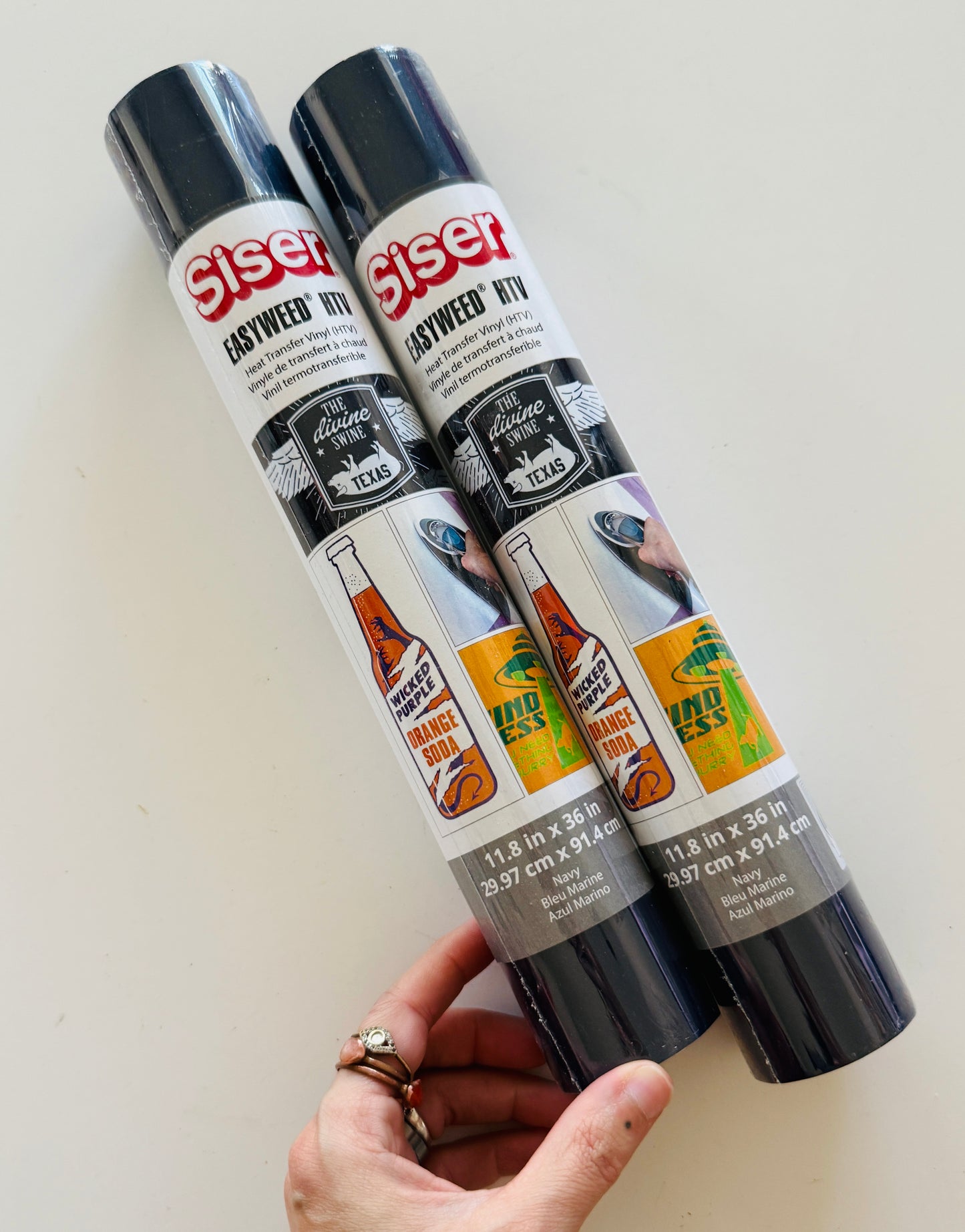 Siser Navy HTV set of 2