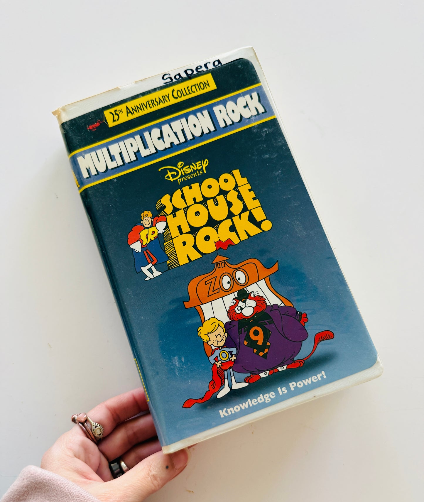 Multiplication Rock VHS (clamshell case)