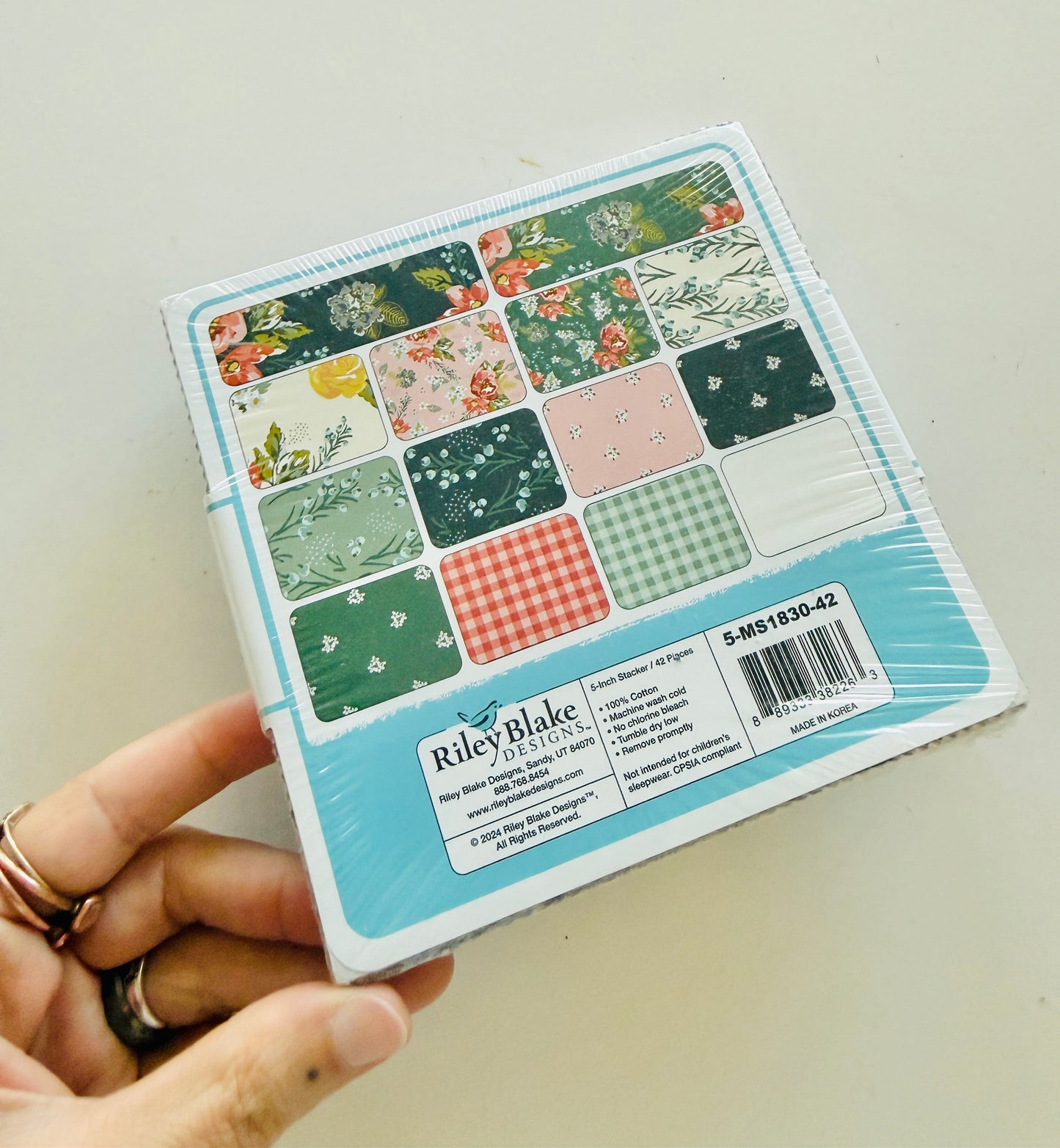 Riley Blake Bellissimo Fabric Charm Pack