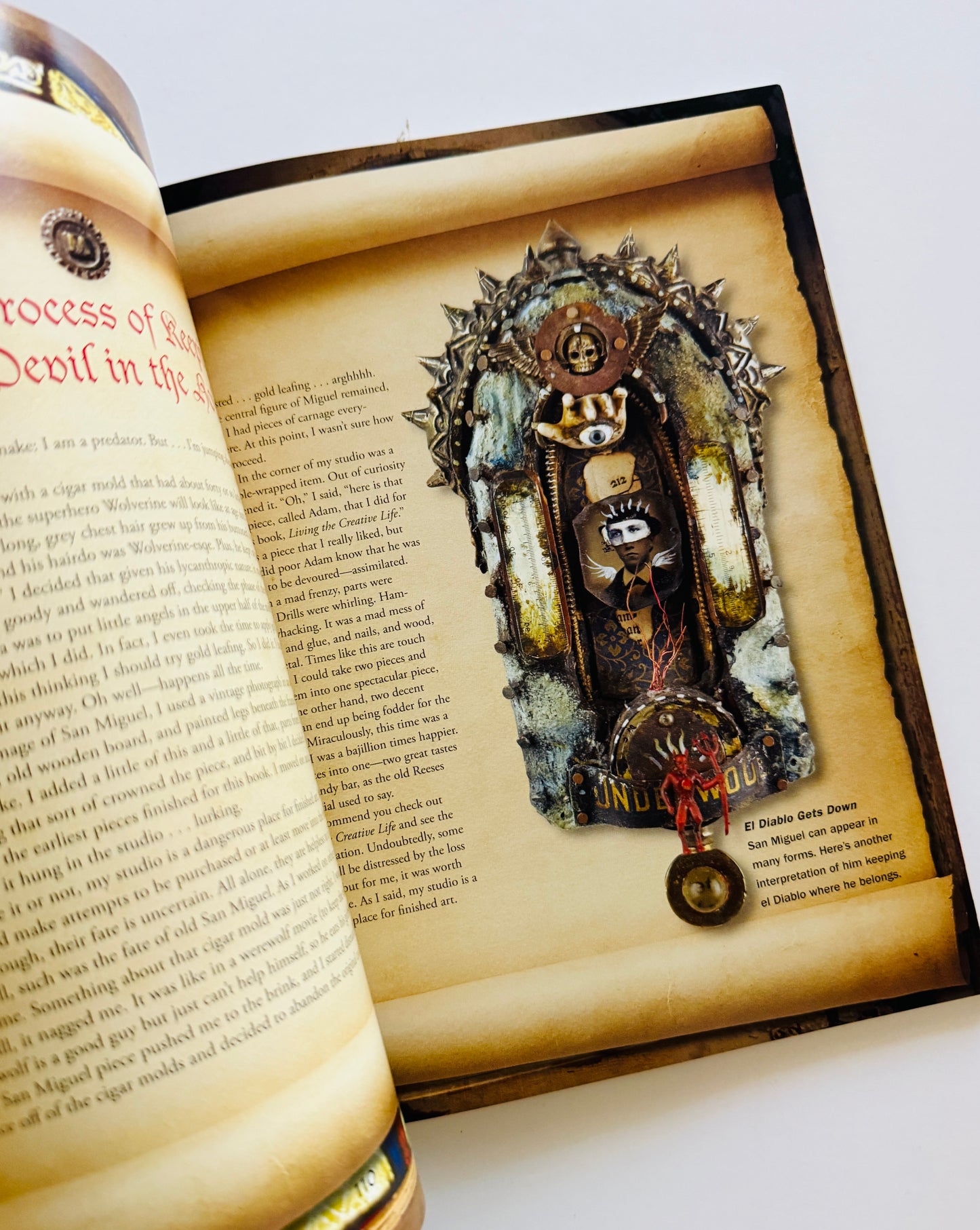 Dusty Diablos Folklore Assemblage Book