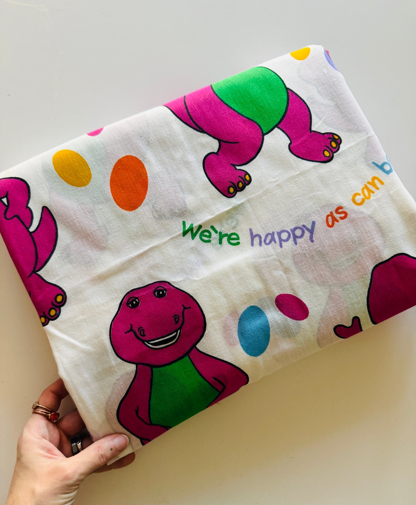 Barney Cotton Fabric 2.5 Yards 56” Wide