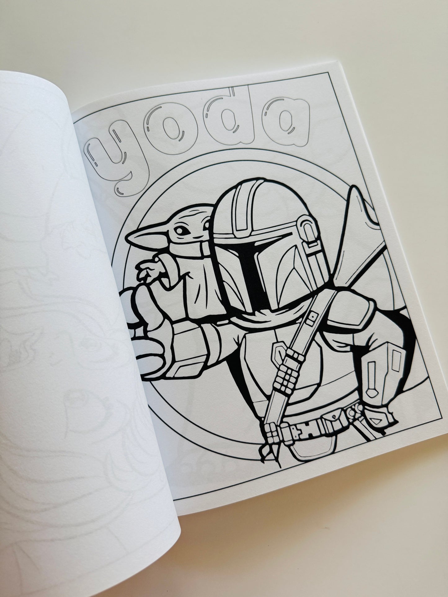 Baby Yoda Coloring Book
