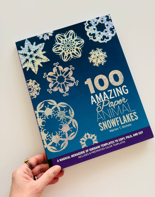 100 Amazing Paper Animal Snowflakes Craft Book