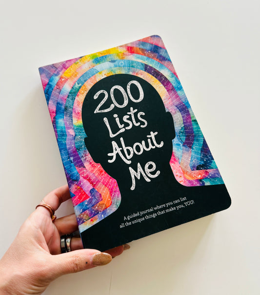 200 Lists About Me Book