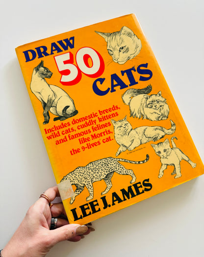 Draw 50 Cats Art Book