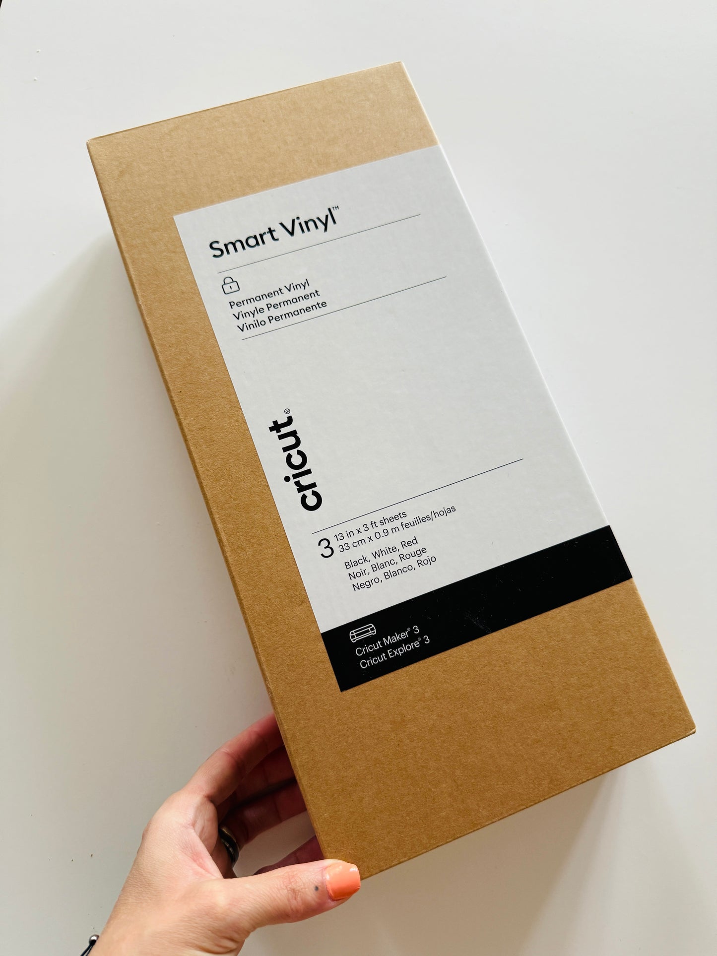 Cricut Smart Vinyl BWR set