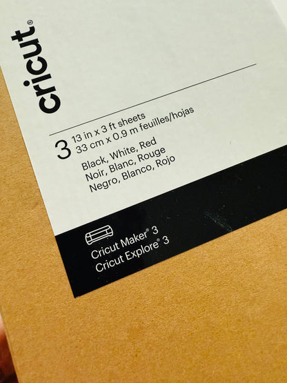 Cricut Smart Vinyl BWR set