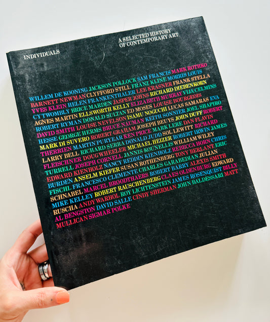 Individuals Contemporary Art Book
