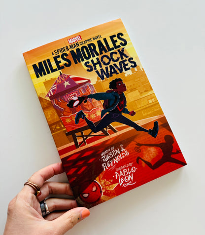 Miles Morales Shock Waves Graphic Novel Book
