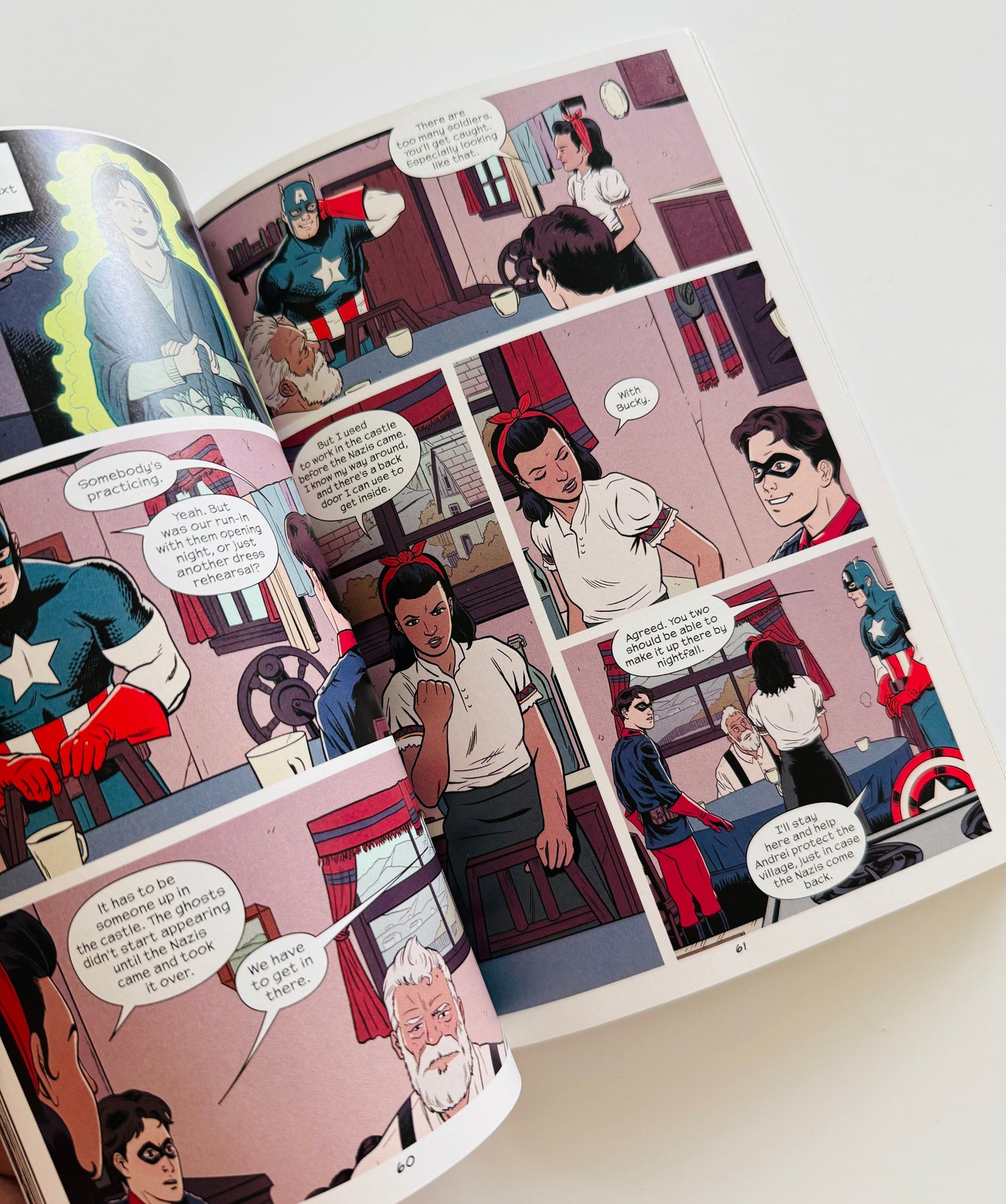 Captain America The Ghost Army Graphic Novel