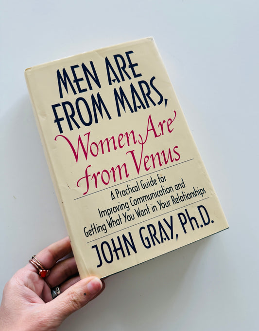 Men Are From Mars, Women Are From Venus Book