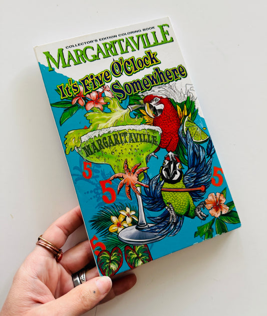 Margaritaville Coloring Book and CD set