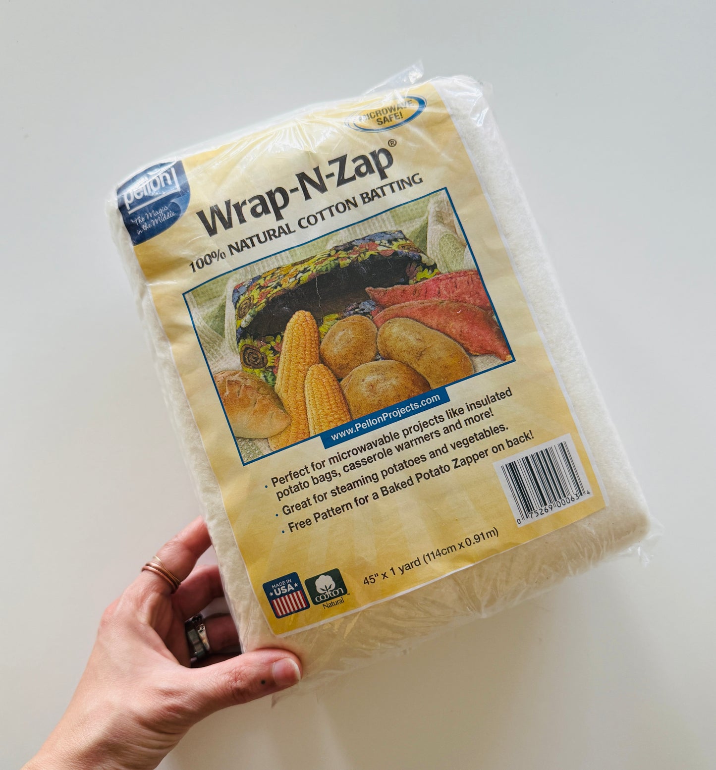 Wrap-N-Zap Cotton Batting