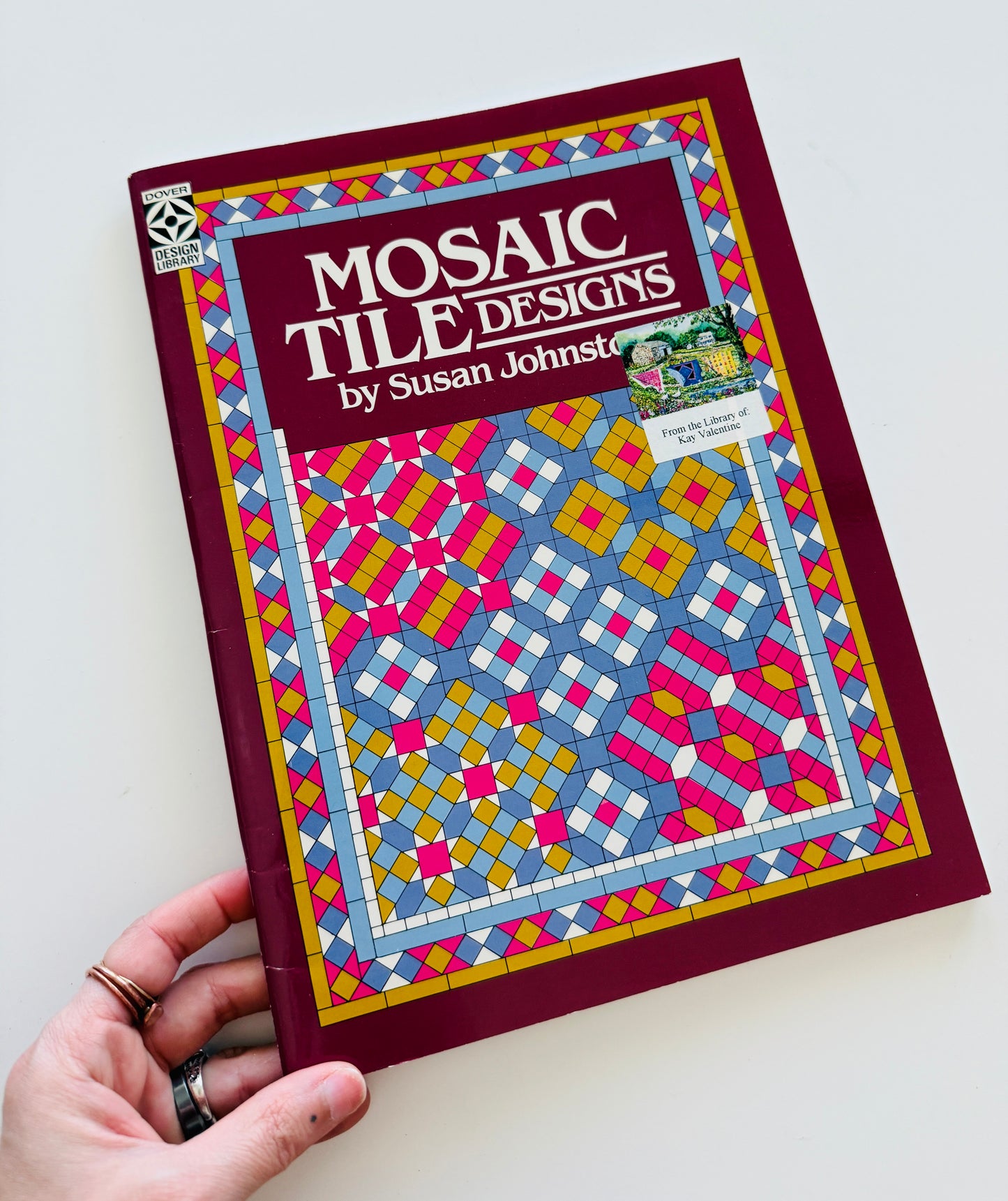 Mosaic Tile Designs Coloring Book