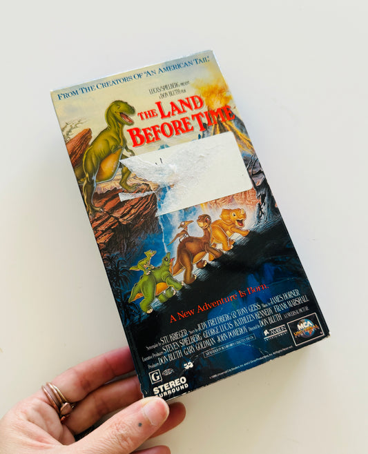 The Land Before Time VHS