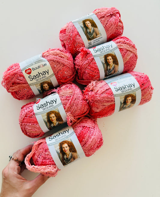 Sashay Yarn - Set of 6 - CORAL