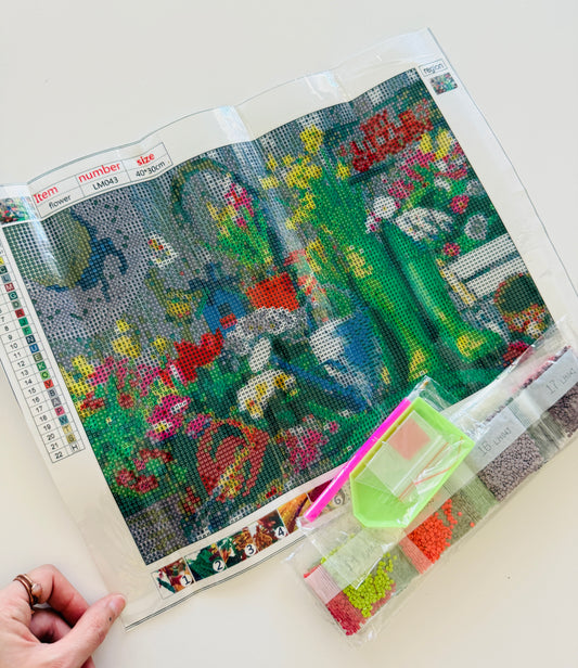 Rubber Boots Diamond Painting Kit