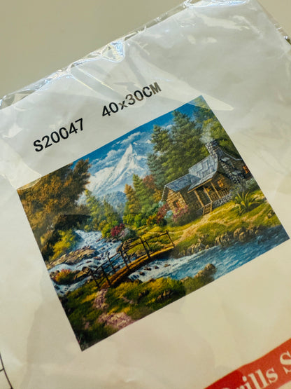 Cabin Diamond Painting Kit