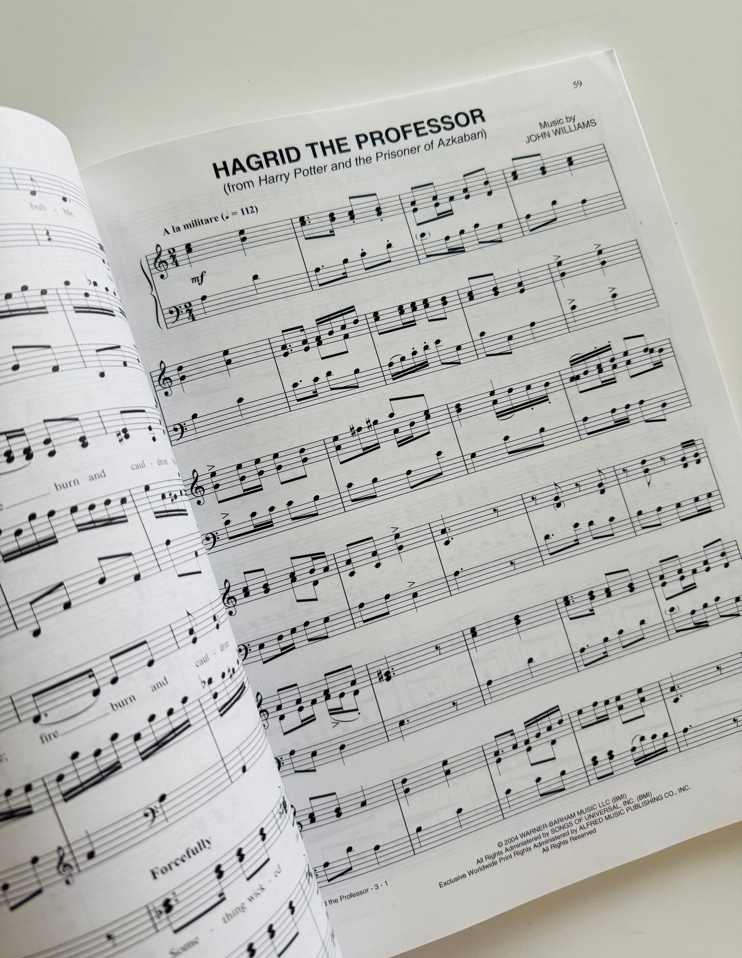 Harry Potter Sheet Music Book