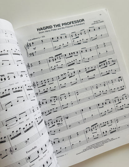 Harry Potter Sheet Music Book