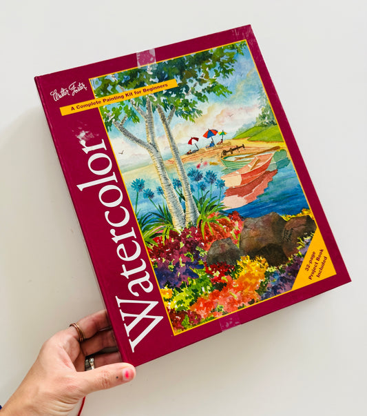 Walter Foster Watercolor Art Book