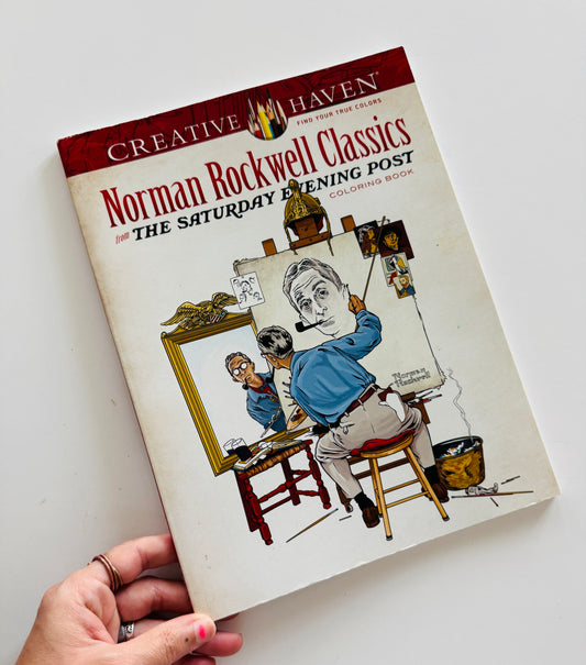 Norman Rockwell Classics Coloring Book