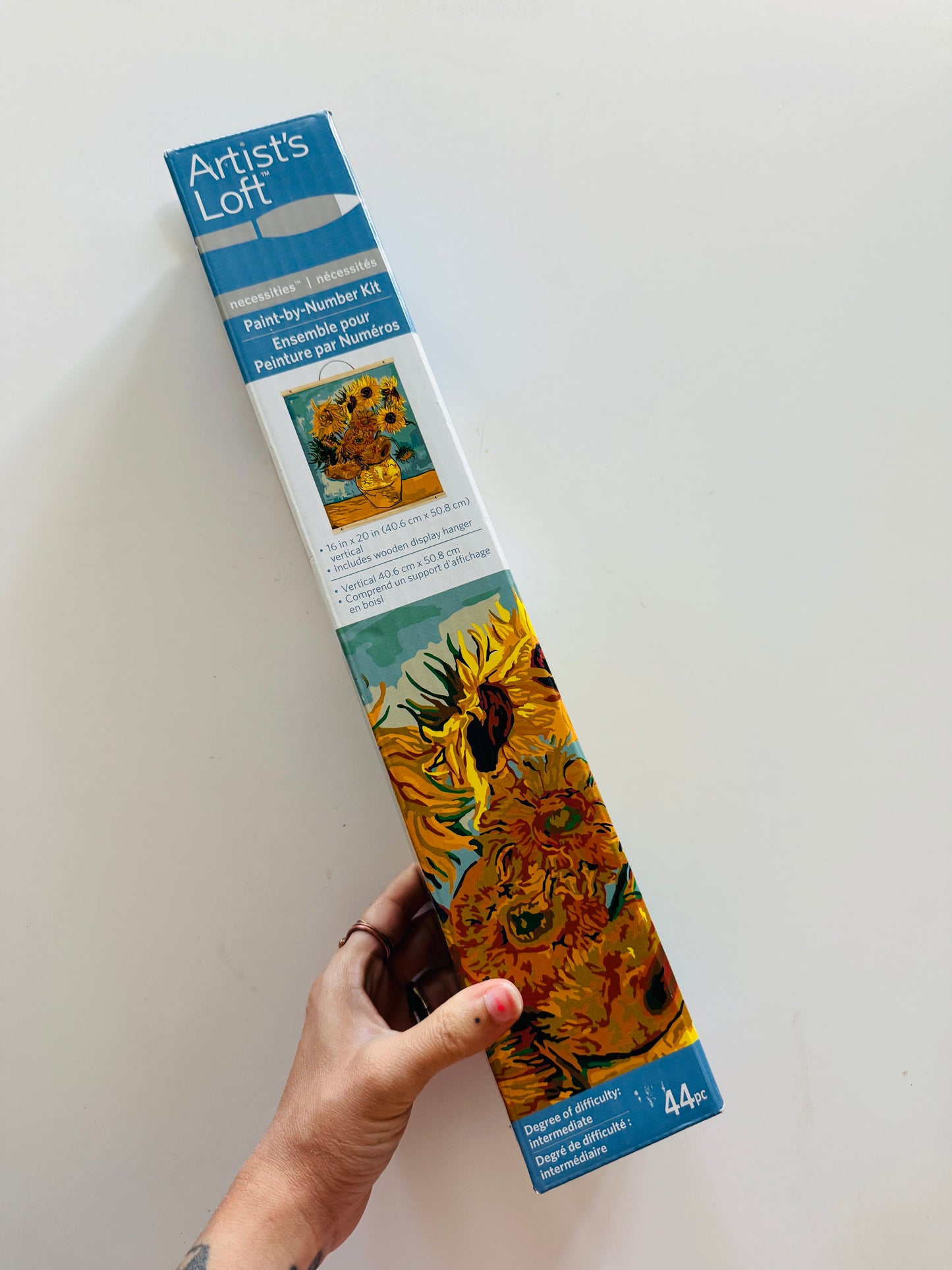 Paint By Number Sunflowers