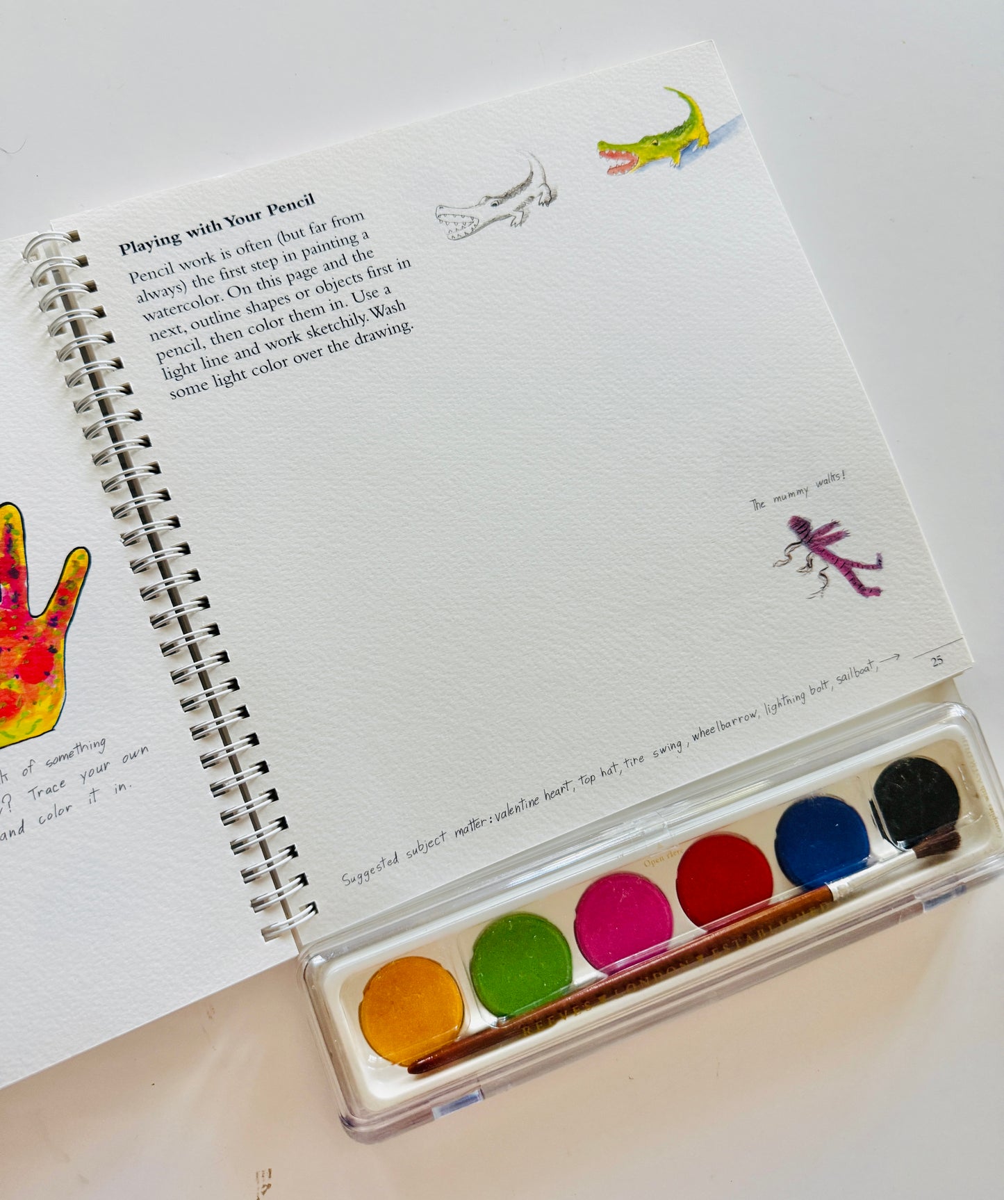 Watercolor for the Artistically Undiscovered Workbook