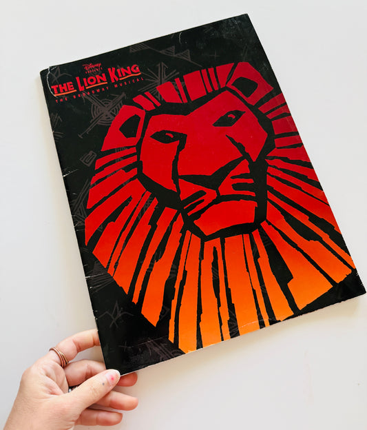 The Lion King Tour Book