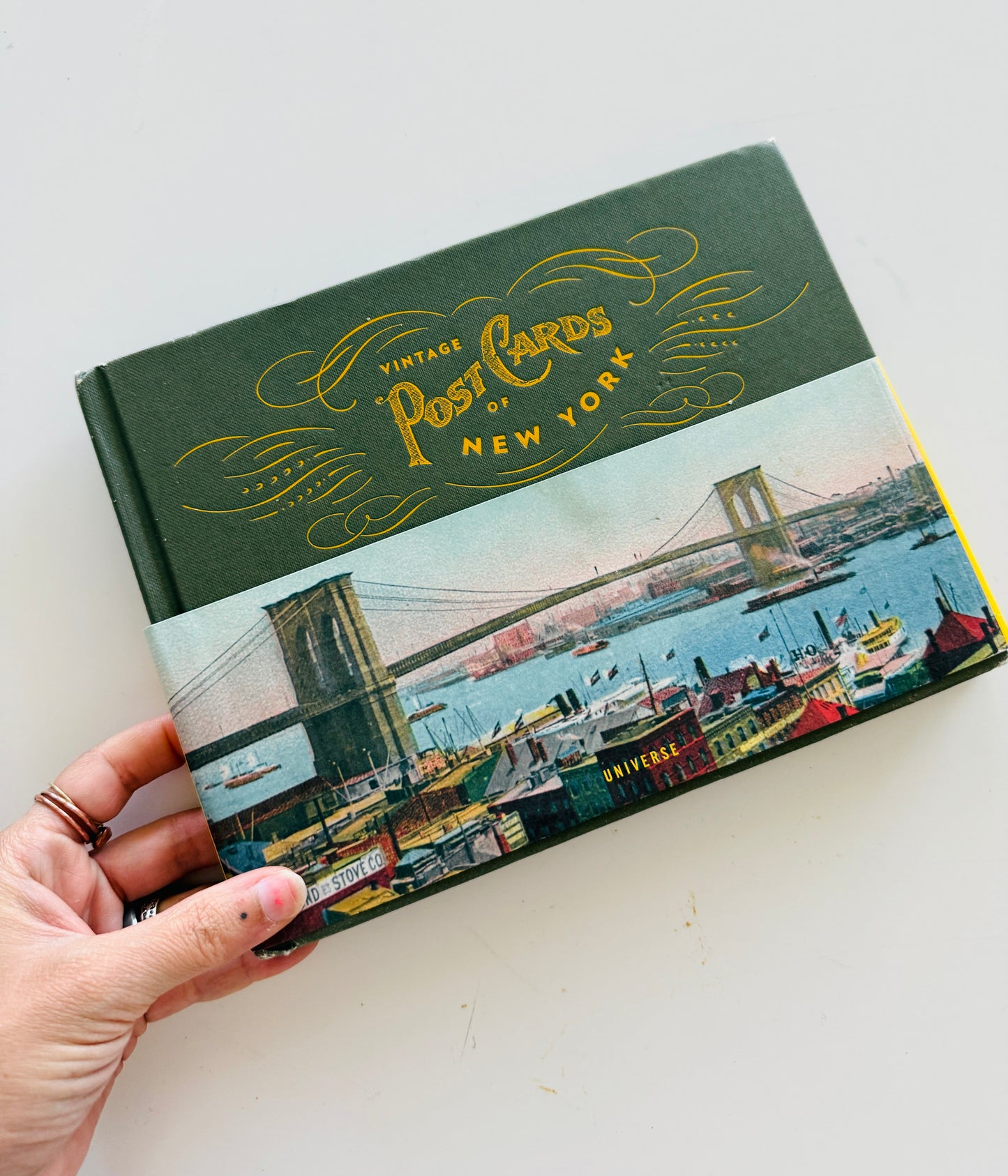 Vintage Post Card of New York Book