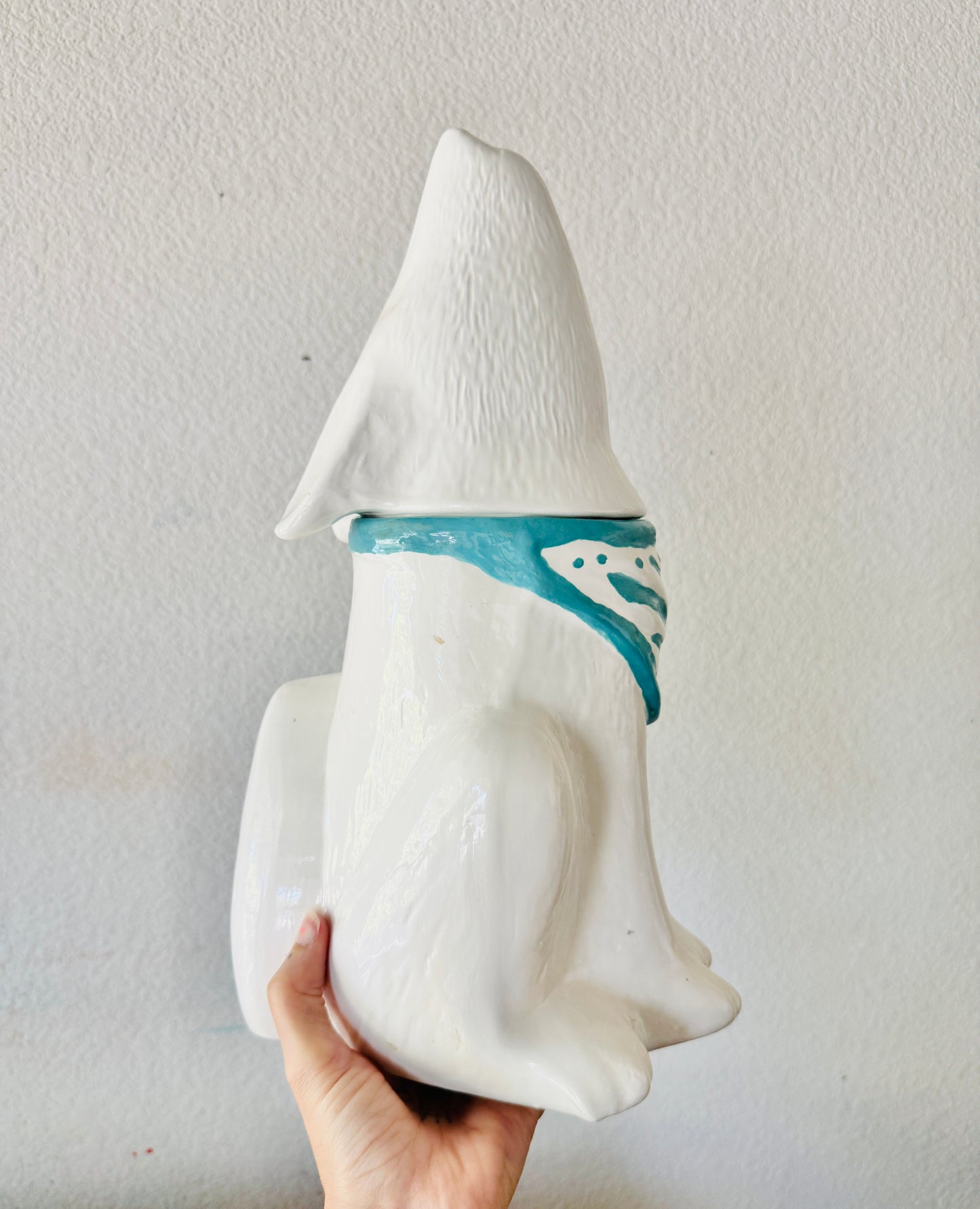 Vintage Howling Coyote Cookie Jar