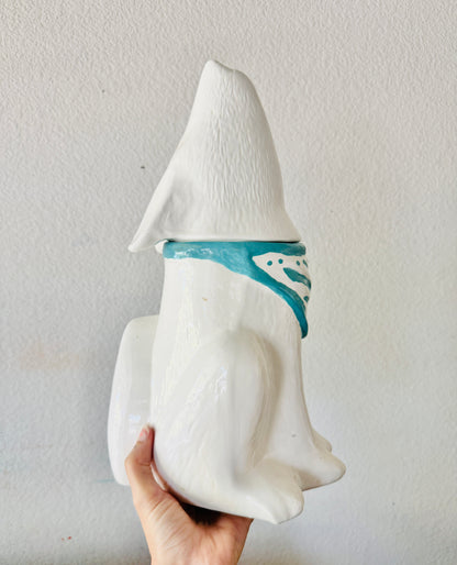 Vintage Howling Coyote Cookie Jar