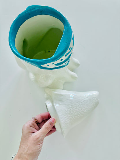 Vintage Howling Coyote Cookie Jar