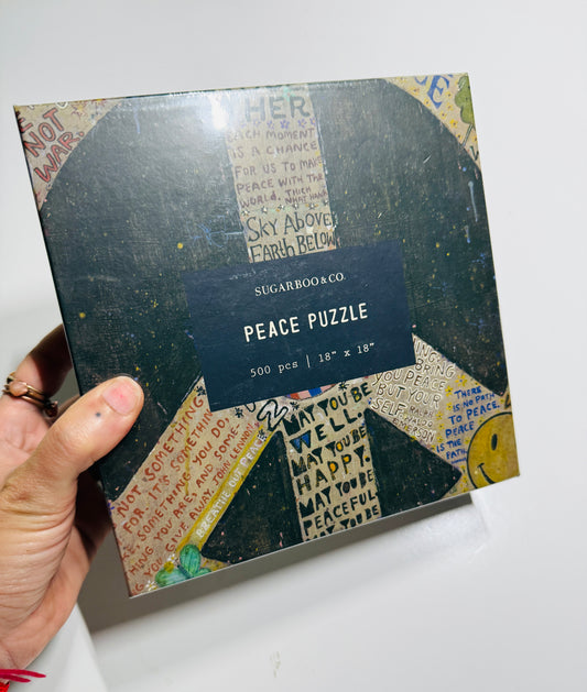 Peace 500 Piece Puzzle