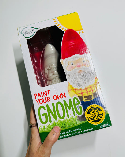 Paint Your Own Gnome Kit