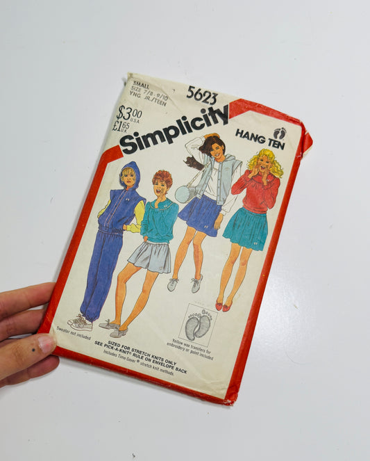 Vintage Simplicity Hang Ten Pattern 5623