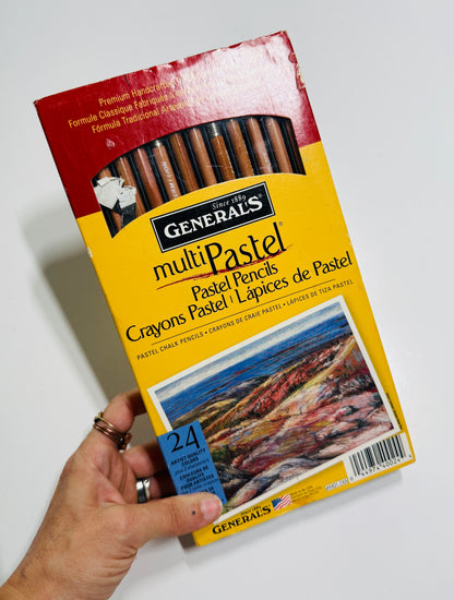 Generals Multi Pastel Pencils 24