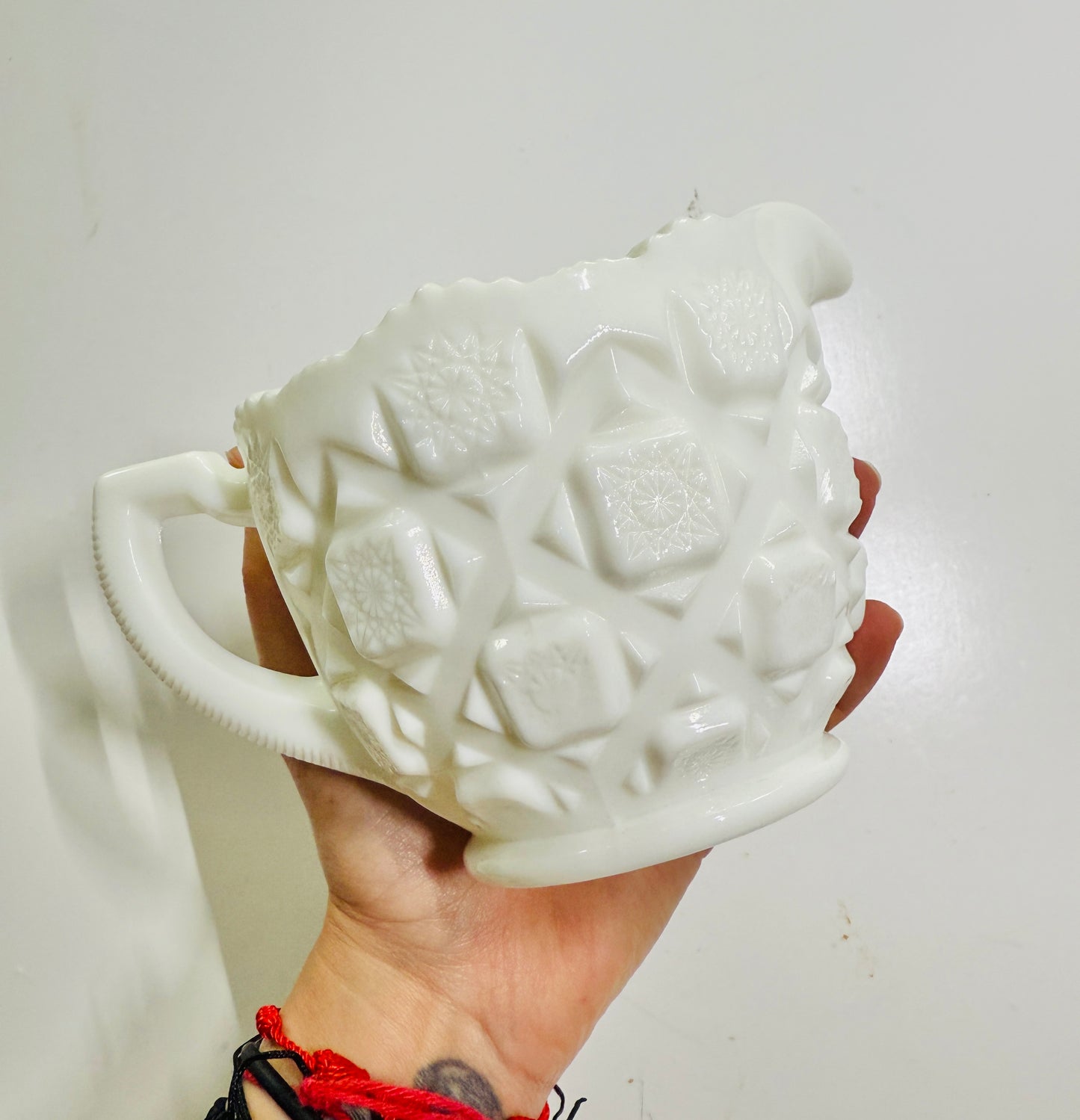 Westmoreland Milk Glass Quilt Set