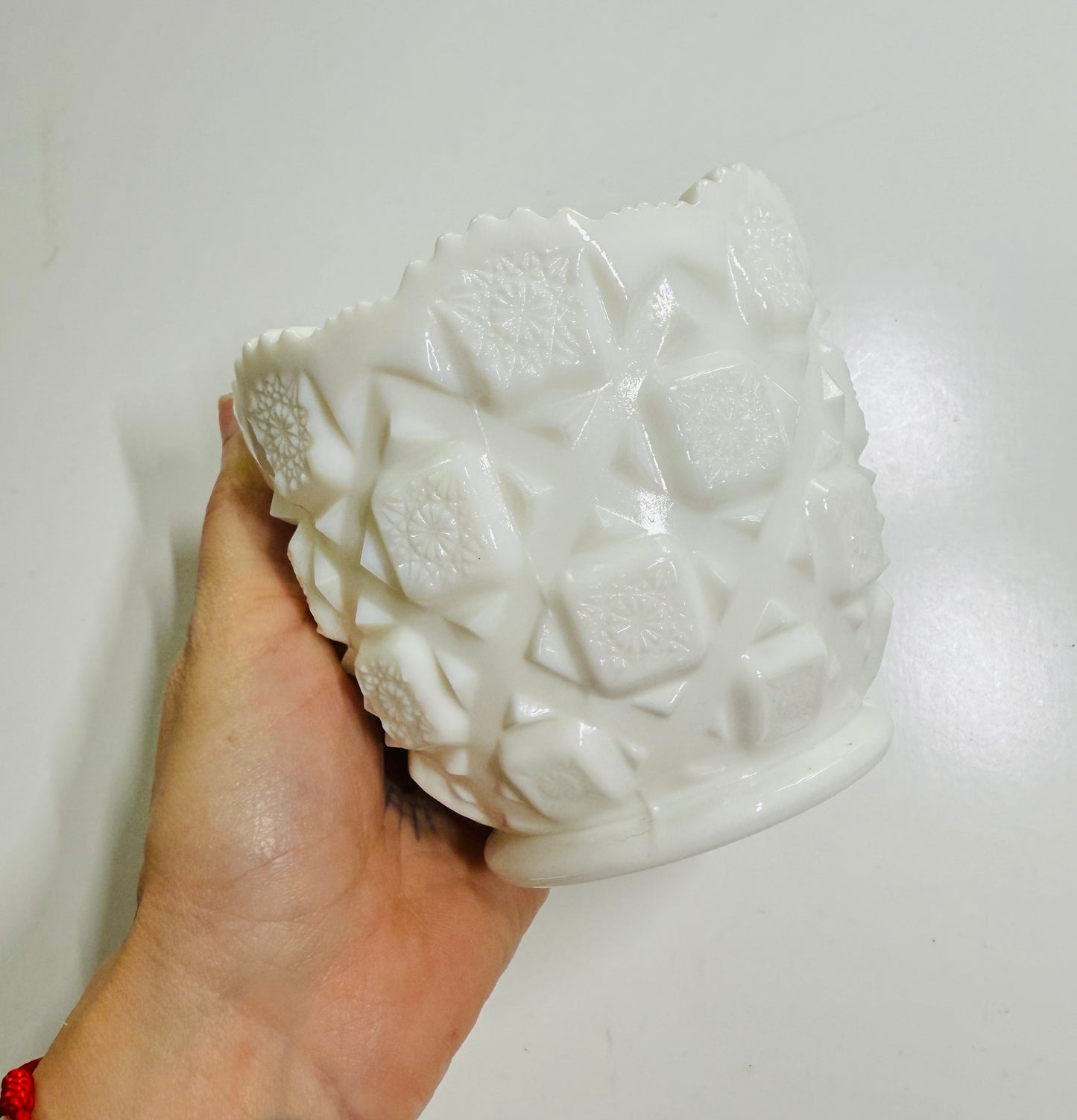 Westmoreland Milk Glass Quilt Set