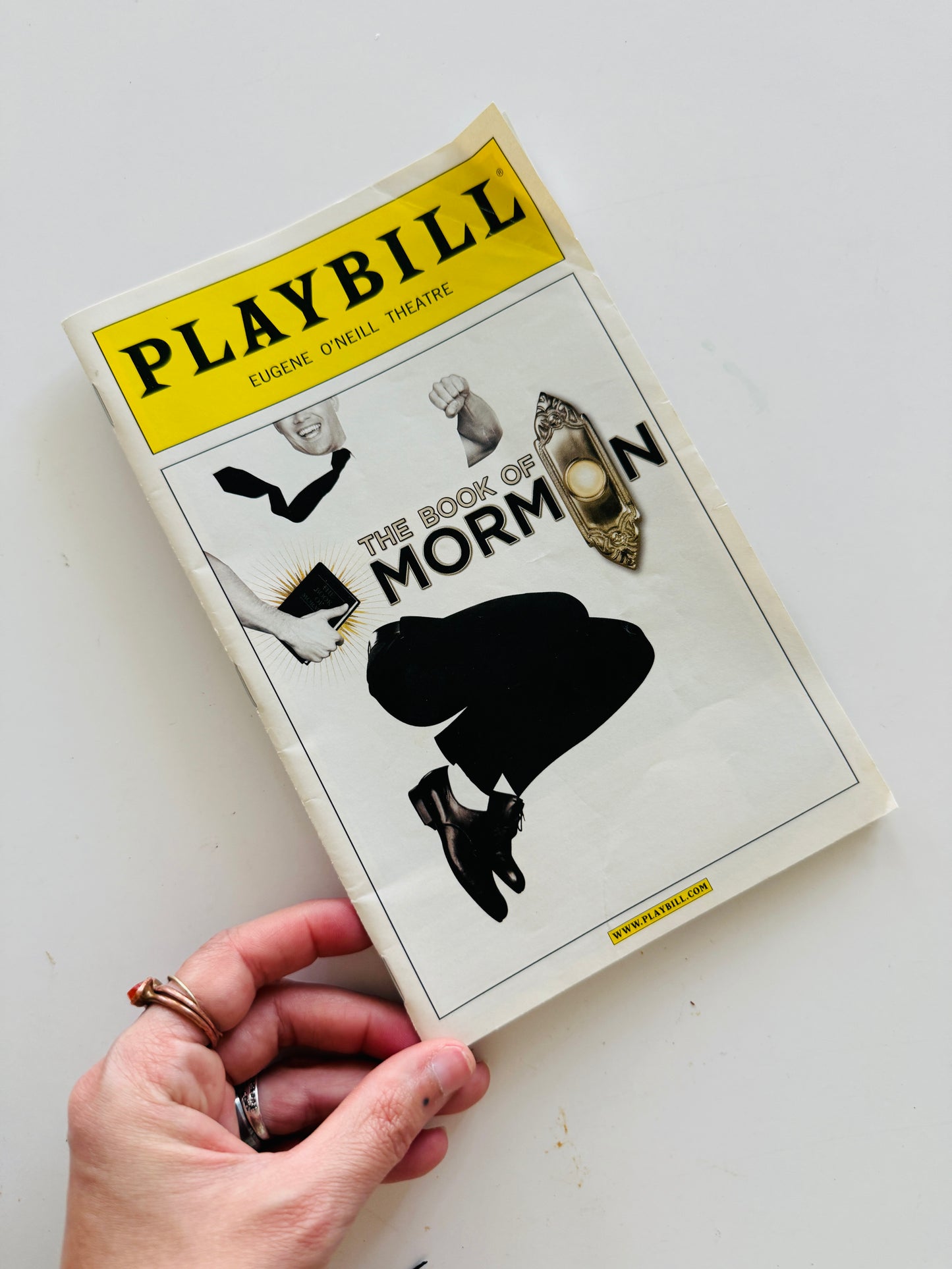 The Book Of Mormon Playbill - Creative Reuse