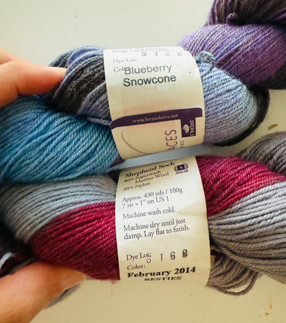 Lorna’s Laces Yarn - bundle of 2