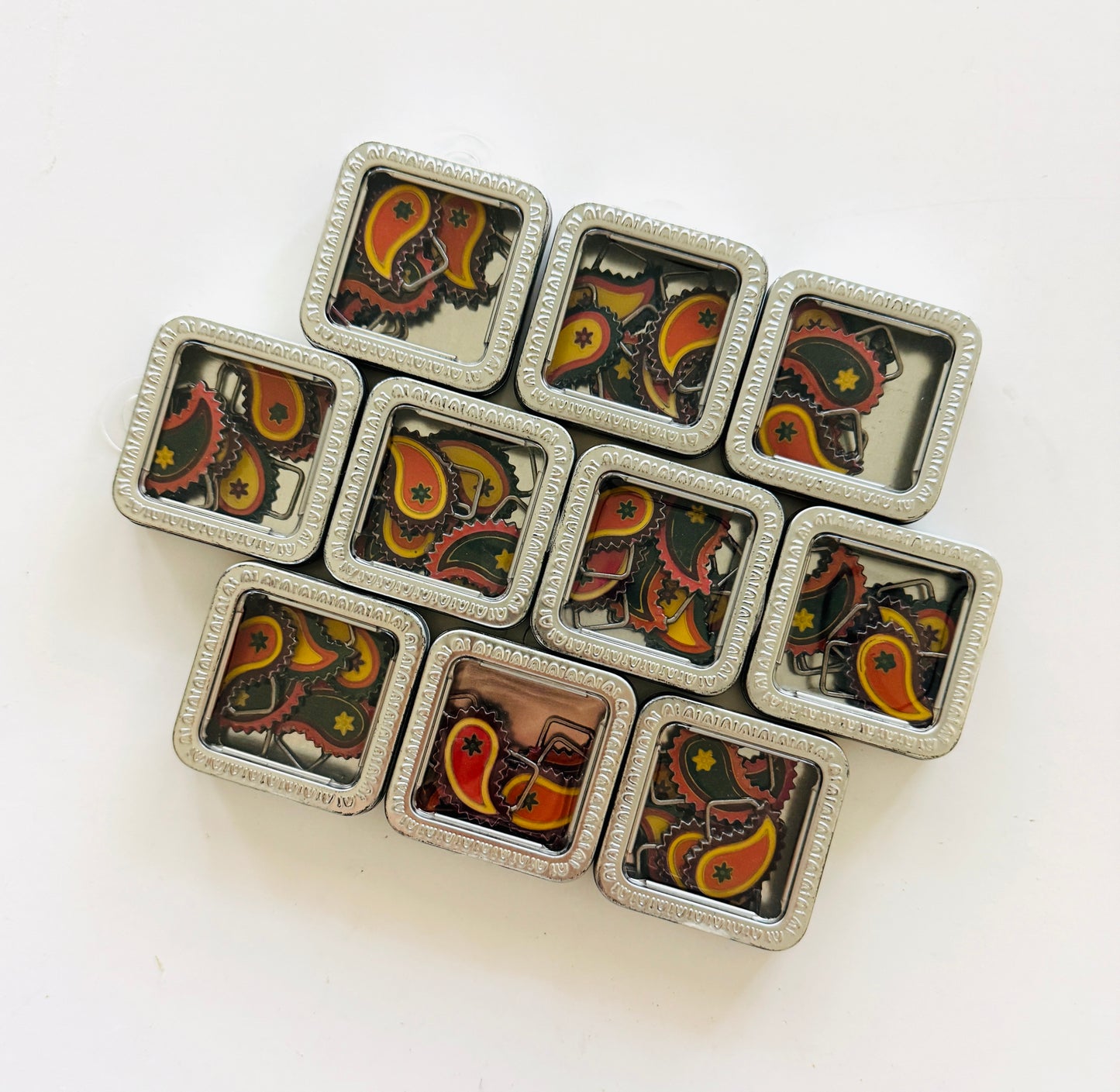 Maya Road Paisley Ribbon Slides Bundle of 10