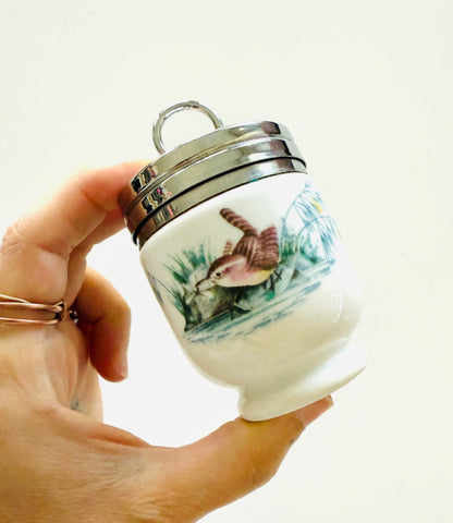 Vintage Royal Worcester Bird Egg Coddler