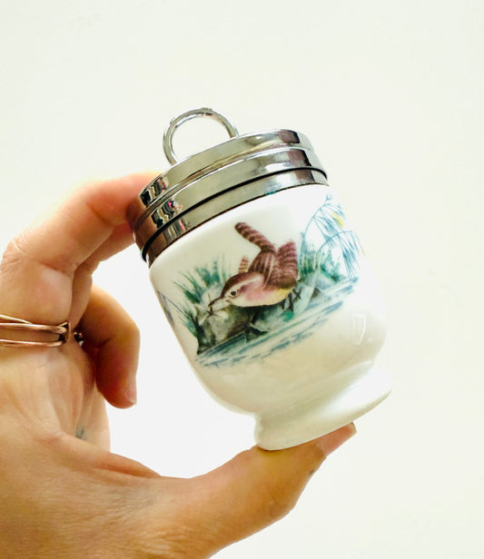 Vintage Royal Worcester Bird Egg Coddler
