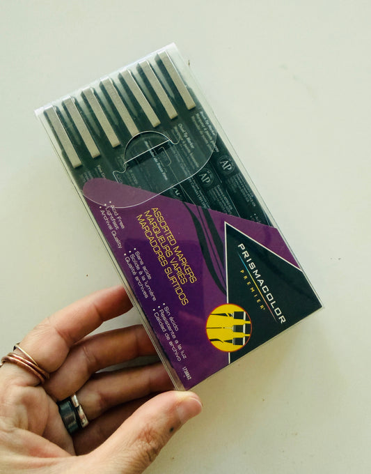 Prismacolor Black Fine Line Markers
